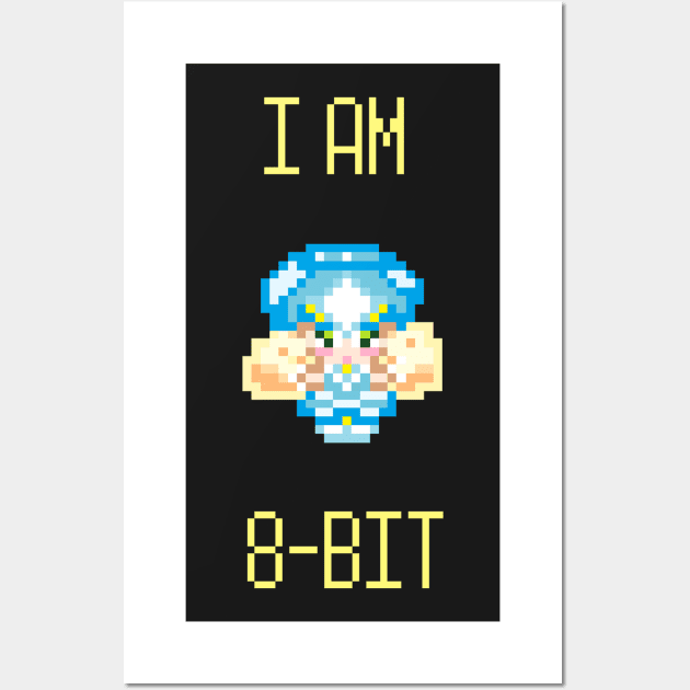 I am 8-BIT Magical Girl Magi Wall Art by shatishamararie